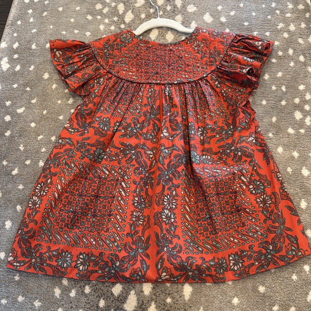 Ulla Johnson Kosta Top in Clementine size 8 - Picture 4 of 4